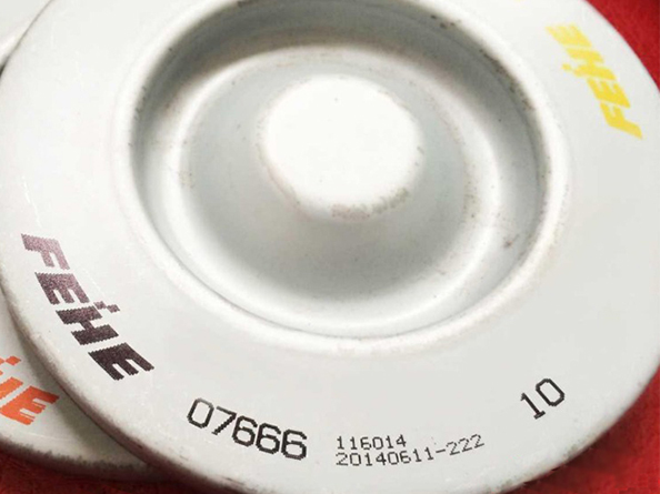 在金屬部件上噴碼